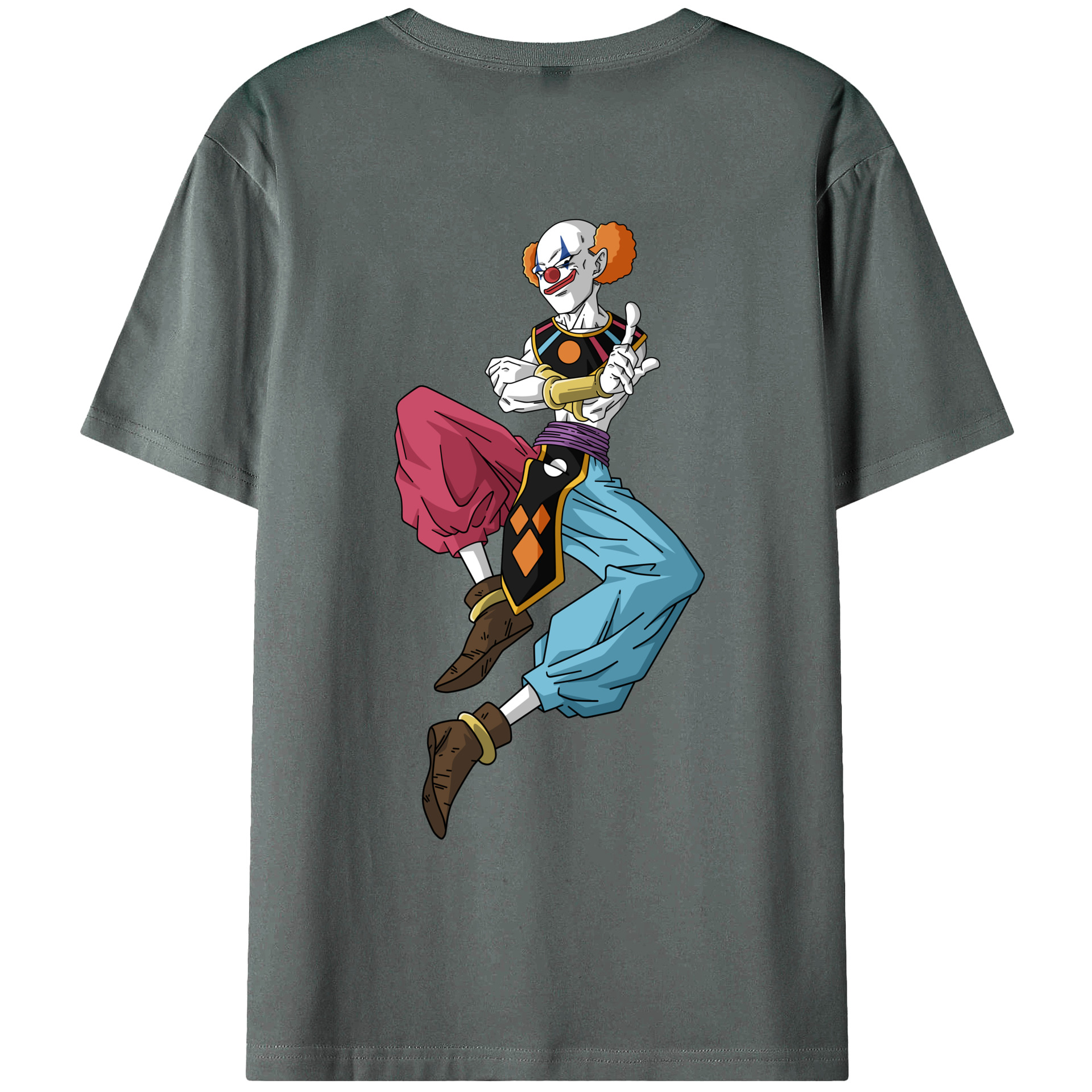 （画像用） ドラゴンボール DRAGON BALL 綿100％ メンズ半袖Tシャツ（バックプリント） 通気性